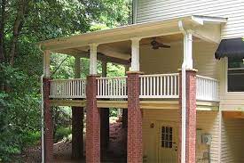 Also, the porch was missing bricks, and some of the remaining ones were damaged. Porch Details Front Porch Designs Georgia Front Porch