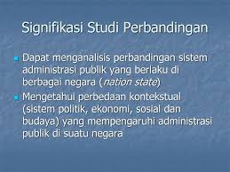 Secara umum, definisi administrasi publik adalah ilmu yang mempelajari bagaimana suatu organisasi dapat dikelola dengan baik, hal tersebut tentunya mencakup beberapa lembaga seperti legislatif, yudikatif dan eksekutif. Pengantar Perbandingan Administrasi Publik Ppt Download