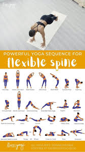 Yoga Flow For A Bendy Spine Free Pdf Yoga Flow Yoga Sequences Yoga Videos