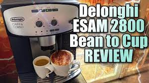 Lavazza coffee machines uke songs tutorial zoom. Delonghi Caffe Corso 2800 Review Demo 3 Years Use Youtube