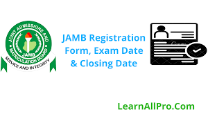 Click here to download now. Jamb 2021 2022 Registration Form Price Starting Date Closing Date Exam Date Learnallpro