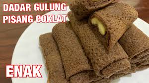 Bagi anda yang tinggal di luar negeri di mana kelapa segar untuk diparut mustahil didapatkan, alternativ yang tersedia adalah. Resep Dadar Gulung Pisang Coklat Untuk Jualan Youtube