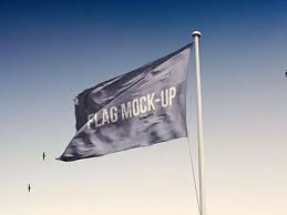 Simple Psd Realistic Flag Mockup Free Download In 2020 Free Mockup Mockup Mockup Free Psd