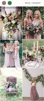 Mauve And Greenery Wedding Color Ideas Mauve Wedding Mauve Wedding Colors Wedding Colors