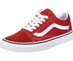 Shop all white vans shoes at journeys! Vans Old Skool Racing Red True White Ab 61 99 Preisvergleich Bei Idealo De