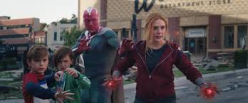 Wanda and vision have ended up in a strange place, and they're not sure how they've gotten there. The Wandavision Ending Explained