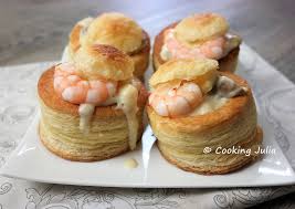 Cooking Julia Bouchees A La Reine Aux Fruits De Mer