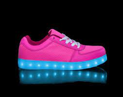 Light Up Shoes Kids Luna Light Up Sneakers Pink Light Up Sneakers Light Up Shoes Lite Up Shoes
