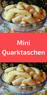 Mini Quarktaschen In 2020 Quarktaschen Rezepte Kasekuchen Ohne Boden