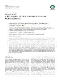 In order to recognize the problems the associated chromatographic symptoms will be detailed. Pdf A Real Time Fire Detection Method From Video With Multifeature Fusion
