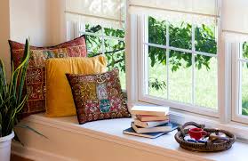This is among the best kitchen window ideas if you want simplicity. Bay Window Decor Ideas Clera Windows Doors