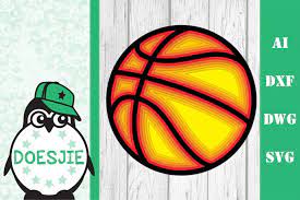 Download Svg File Basketball Multi Layer Mandala 3d Ball Cut File 935086 Cut Files Design Bundles