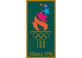 Logotipo De Los Juegos Olimpicos De Atlanta 1996 Game Logo Design Olympic Logo Atlanta Olympics