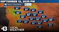 Linh's Forecast: Pleasant Weekend in Southern Nevada - YouTube