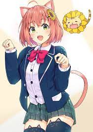 anime animekawaii animegirl art animeart girl cute kawaii animegirls 猫耳 イラスト 可愛い