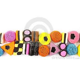 Licorice All Sorts Different Shapes Licorice Liquorice Allsorts Colorful Candy Sweets