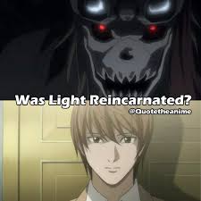 Death Note Theory Was Light Reincarnated As A Shinigami