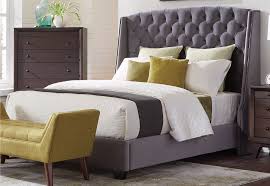 Add a real touch of luxury to your home with a velvet wingback armchair. Milli Lux Gray Velvet King Wingback Bed With Bronze Nailhead Trim