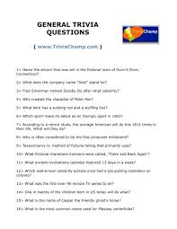 Whether you have a science buff or a harry potter fanatic, look no further than this list of trivia questions and answers for kids of all ages that will be fun for little minds to ponder. General Trivia Questions Trivia Champ