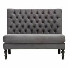 Unlike most sofas, a settee can easily look at home in an entryway, in a bedroom or even pulled up to the dining table, thanks to its elegant proportions and upright posture. Charlton Home Mccroskey 49 5 Armless Settee Settee Dining Settee Bench Love Seat