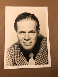 Dan Duryea Rare Early Vintage Original Autographed Photo 1940s Scarlet  Street
