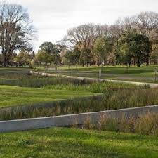 Edinburgh Gardens Raingarden By Ghd Pty Ltd 02 Landscape Design Park Landscape Landscape Architecture