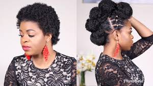 One of the most popular hairstyles for african american ladies is mohawk hairstyles for black women. Edgy Faux Mohawk On Short Natural Hair L Protective Styles On 4c Youtube