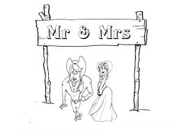 Maybe you would like to learn more about one of these? Wedding Coloring Pages Dancing Cowgirl Design