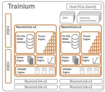 Inside Amazon's Custom AI Trainium Silicon, AI generated