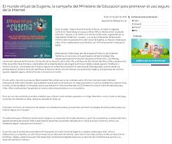 Entre 2 y 6 años. El Mundo Virtual De Eugenia La Internet Segura Ec Facebook