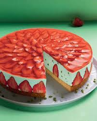 Erdbeer Waldmeister Torte Rezept Kuchen Und Torten Kuchen Und Torten Rezepte Einfacher Nachtisch