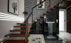Low Cost Home Interior Design In Kerala Architects In Trivandrum Calicut Unique House Design Stairs Design Top Interior Designers