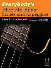 The melodies are notated with both traditional sheet music and tablature notation. Amazon Com Everybody S Electric Bass Scales And Arpeggios 9781619282377 Philip Groeber Michael Trowbridge Books