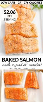 Quick Baked Salmon Baked Salmon Oven Baked Salmon Salmon Recipes
