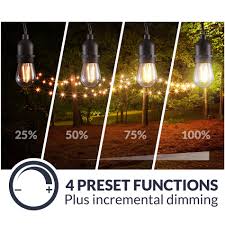 Newhouse Lighting 265 Watt Max Specialty Outdoor Led Dimmer For String Lights With Remote Control Etl Listed Walmart Com Walmart Com