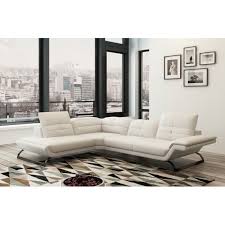 Le canapé d'angle est particulièrement apprécié dans le salon. Canape D Angle Copenhague En Cuir Prestige Luxe Italien