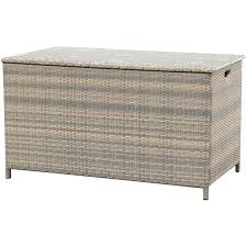Garten aufbewahrungsbox gartenbox gartentruhe auflagenbox polyrattan kissenbox. Greemotion Kissenbox Manila Xxl 134 Cm X 75 Cm X 79 Cm Kaufen Bei Obi
