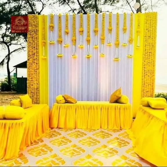 Haldi Mendi ceremony decoration product image