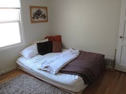 Know that you will not be sleeping in your comfortable bed. Toddler Bed Low To The Ground Montessori Infant Room Room Bed Slats