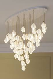 Bloom Large Ellipse Chandelier Lamp Design Luxury Lighting