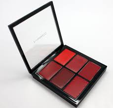 Mac Pro Lip Palette In 6 Editorial Reds Swatches Review Vampy Varnish