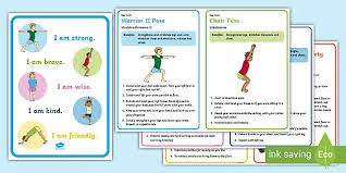 free children yoga poses teacher made