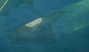 SUBMERGED FORTRESS OF DOOM: An island fort under the St. Lawrence River