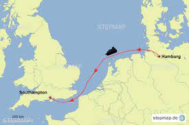 Streets names and panorama views, directions in most of cities. Southampton Von Globetrotter2007 Landkarte Fur Deutschland