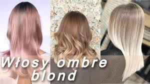Hot trend w koloryzacji 2015: Ombre Na Blond Wlosach L Najmodniejsze Kolory Wlosow Youtube