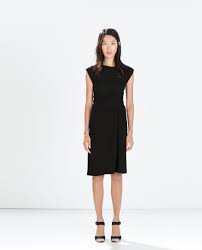Image 1 Of Studio Gathered Dress From Zara Gathered Dress Dresses Womens Dresses