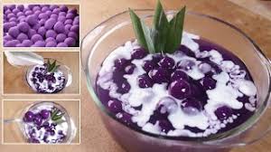 Es candil ubi ungu yang segar makin endeus rasanya dengan tambahan nangka. Resep Candil Ubi Ungu Dirumahaja Masak Bersama Dapur Sekilas Info