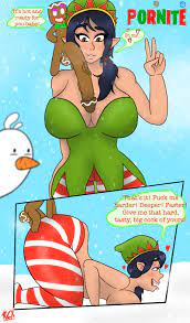 Post 4050987: Christmas comic Fortnite RizeChaosX Tinseltoes