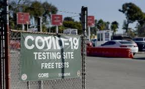 No one is permitted to do laundry after curfew. As Virus Cases Spiral Los Angeles Readies Plan For Curfew