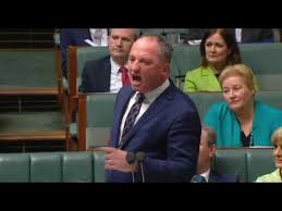 Barnaby thomas gerard joyce (born 17 april 1967) is an australian politician. We Believe In Coal Fired Power Barnaby Joyce Yells In Question Time Youtube